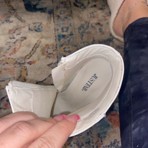 White Booties - Picture 7 of 7